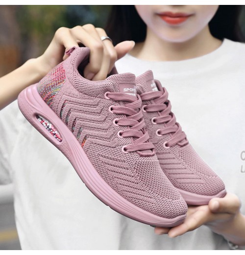 Winter Running Shoes for Women - Trendy Casual Mesh PU Insole Ladies Sports Shoes with Air Cushioning