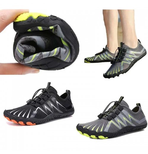 Outdoor Wading Shoes River Tracing Shoes Quick Drying Men Shoes for Hiking Cycling